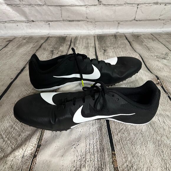 Nike Black Zoom Rival S9 Sprint Racing Men's Shoes, Size 13, Pre-owned - Picture 5 of 7